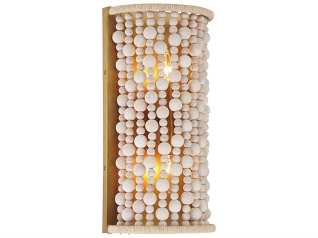 Minka Lavery Horsmore 2-Light Painted Legacy Brass Wall Sconce