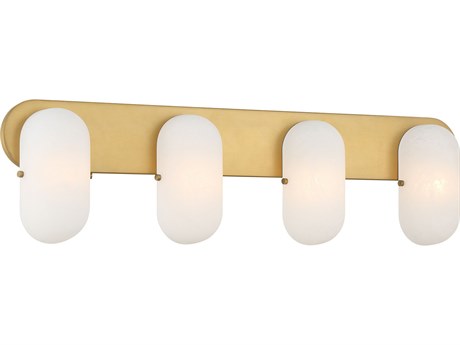 Minka Lavery Heathcote 4-Light Legacy Brass Vanity Light