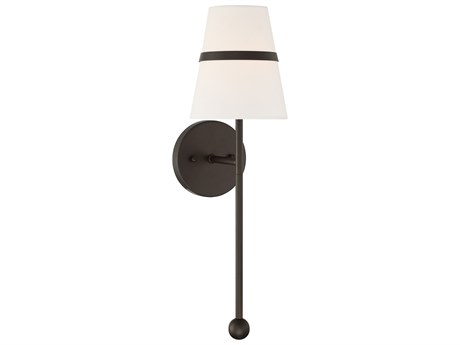 Minka Lavery Althia 1-Light Textured Dark Bronze Wall Sconce