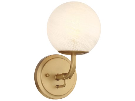 Minka Lavery Whitehall 1-Light Legacy Brass Vanity Light