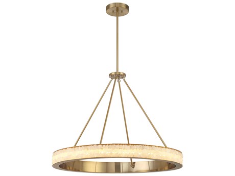 Minka Lavery Divinely Celeste Brass Round Pendant