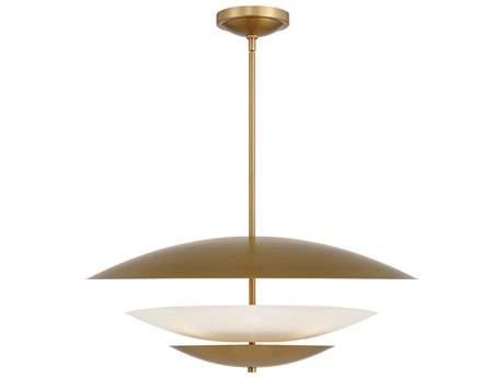 Minka Lavery Solara 5-Light Legacy Brass Bowl Tiered Pendant