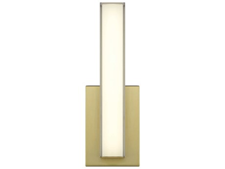 Minka Lavery Vantage 1-Light Ashen Brass Wall Sconce