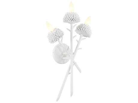 Minka Lavery North Fork 3-Light Sand White Wall Sconce
