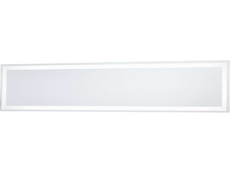 Minka Lavery White Rectangular Backlit LED Wall Mirror
