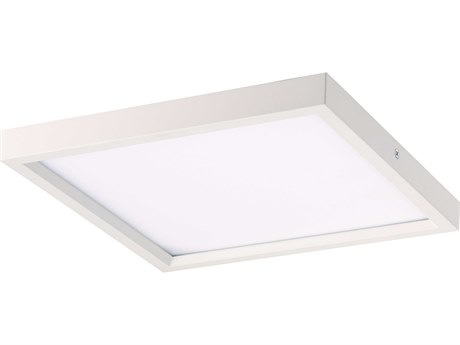 Minka Lavery 1-Light White LED Flush Mount