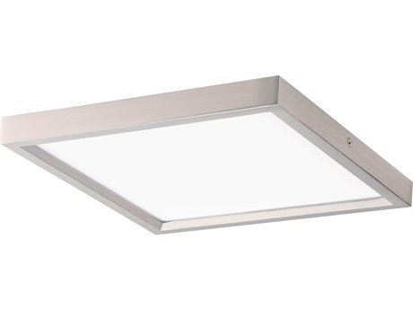Minka Lavery 1-Light Brushed Nickel LED Flush Mount