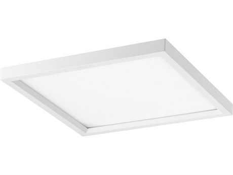 Minka Lavery 1-Light White Flush Mount
