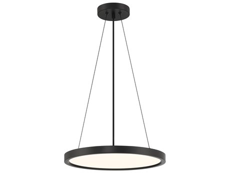Minka Lavery Vantage 1-Light Coal Black LED Pendant
