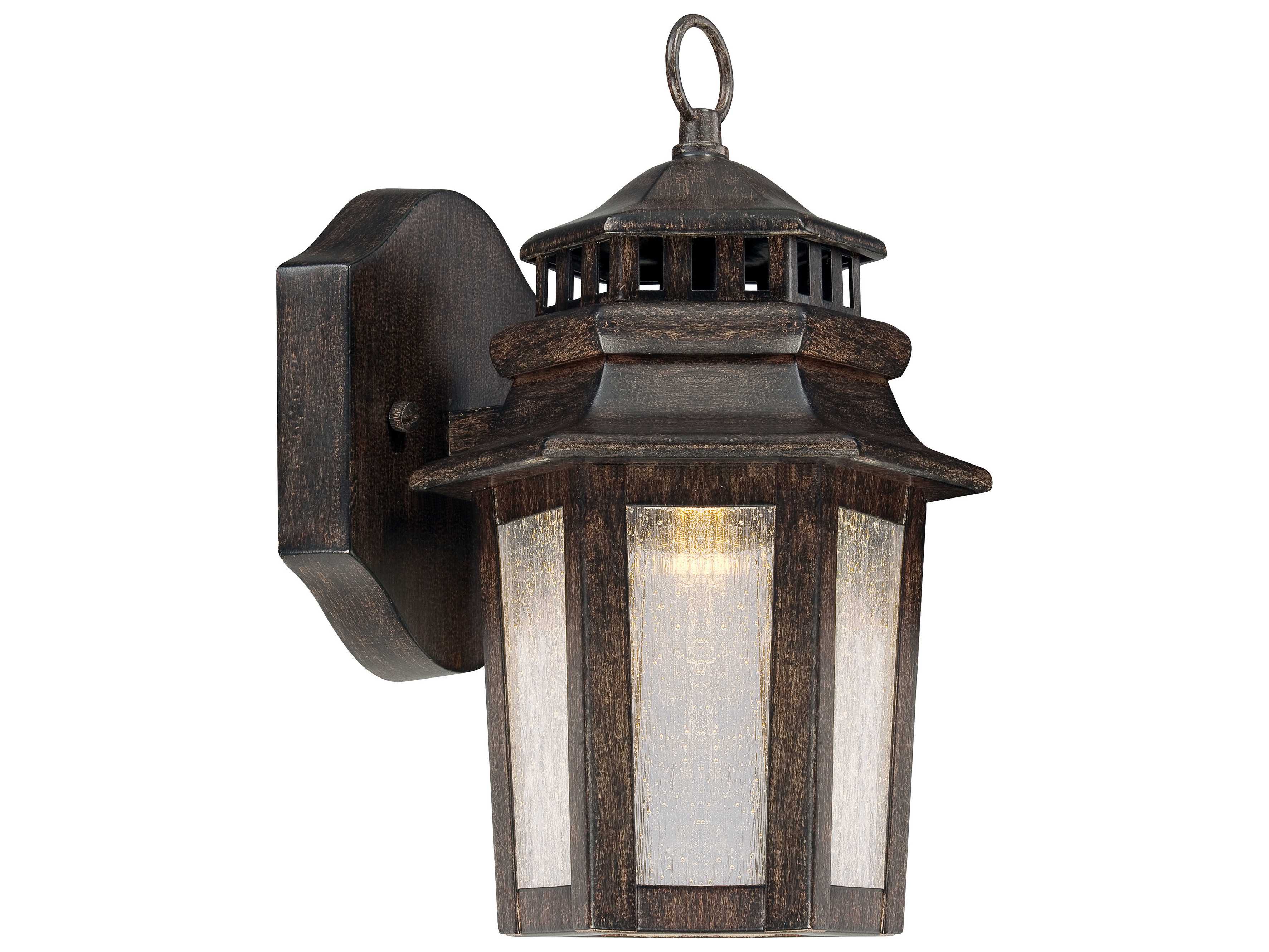 Minka Lavery Wickford Bay Iron Oxide LED Outdoor Wall light MGO8271A357L