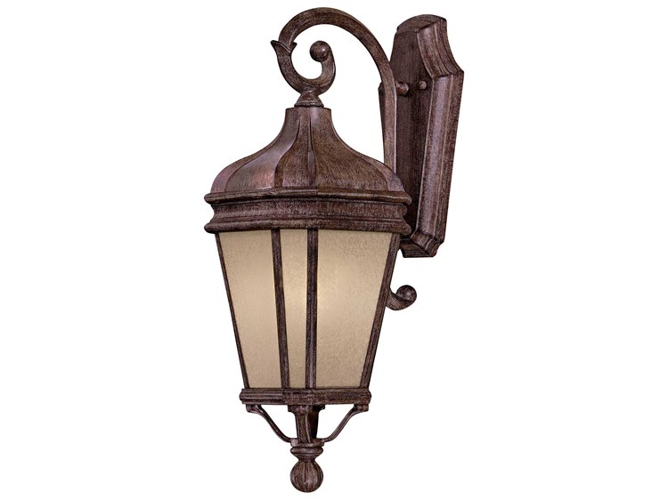 Minka Lavery Harrison Vintage Rust Outdoor Wall Light 8691 1 61 Pl