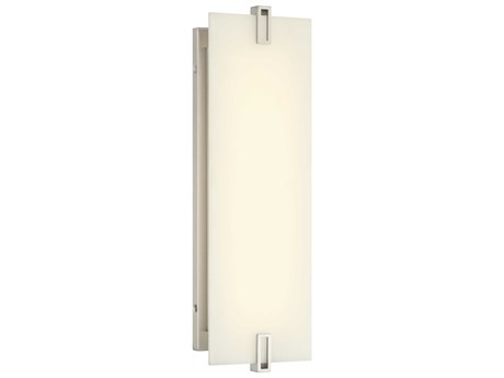 Minka Lavery Alzen 1-Light Brushed Nickel Wall Sconce