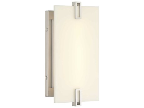 Minka Lavery Alzen 1-Light Brushed Nickel Wall Sconce
