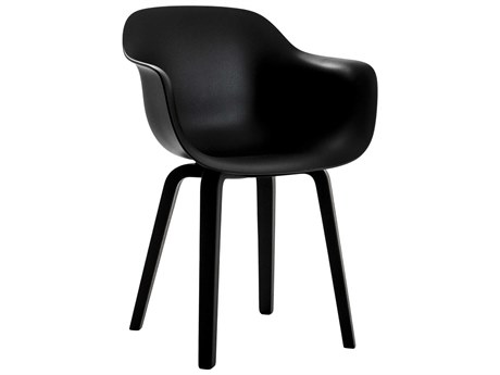 Magis Substance Plywood Black Arm Dining Chair