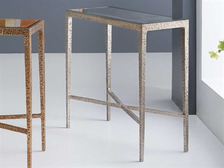 Modern History Home Antique Aluminum End Table