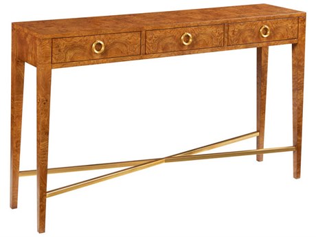Modern History Home Modernist Rectangular Wood Console Table