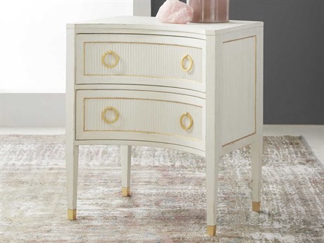 Modern History Home Swedish 2-Drawers Nightstand