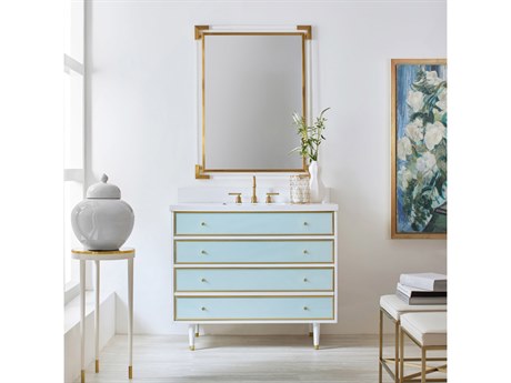 Modern History Home Vanity with Mirror