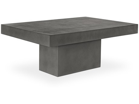 Moe's Home Outdoor Maxima 31.5"W Coffee Table Dark Grey