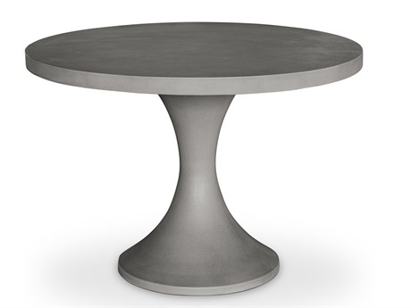 Moe's Home Outdoor Isadora Dining Table Dark Grey