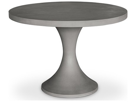 Moe's Home Outdoor Isadora Dining Table Dark Grey