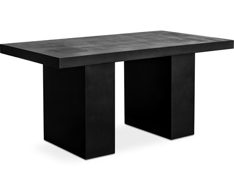 Moe's Home Outdoor Aurelius Dining Table Black