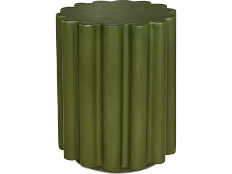 Moe's Home Outdoor Taffy Concrete End Table
