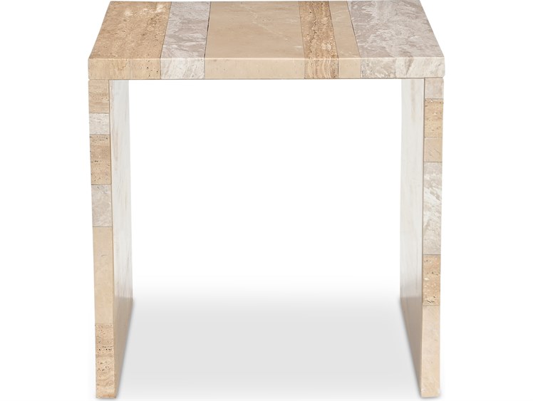 Moe's Home Outdoor Rosa Stone Rectangular End Table