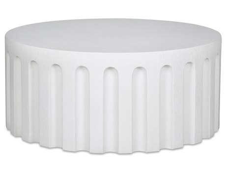 Moe's Home Outdoor Eris 38.0"W Coffee Table White