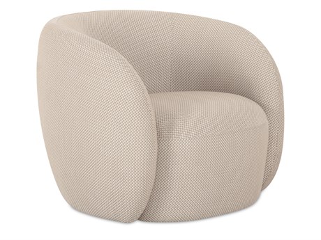 Moe's Home Outdoor Rae Accent Chair Beige Check