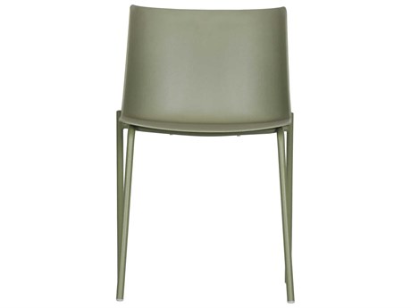 Moe's Home Outdoor Green Polypropylene Dining Chair