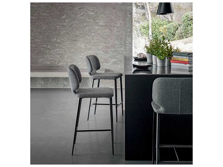 Midj Wrap Upholstered Bar Stool