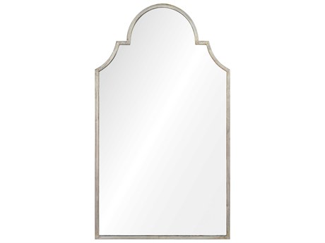 Mirror Home Antiqued Silver Leaf Wall Mirror
