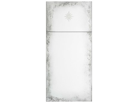 Mirror Home Antiqued Trumeau Rectangular Wall Mirror
