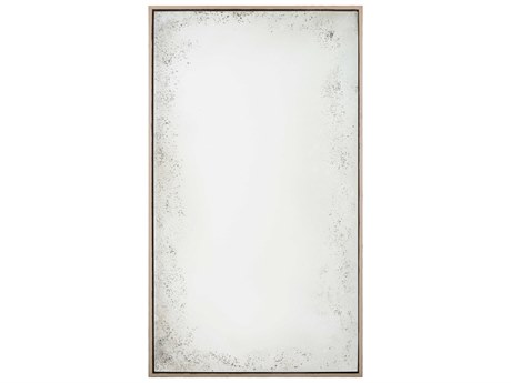 Mirror Home Rustic Silver Leaf Rustic Black Wall Mirror