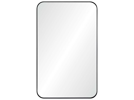Mirror Home Black Nickel Rectangular Wall Mirror