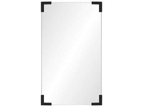 Mirror Home Black Nickel Rectangular Wall Mirror