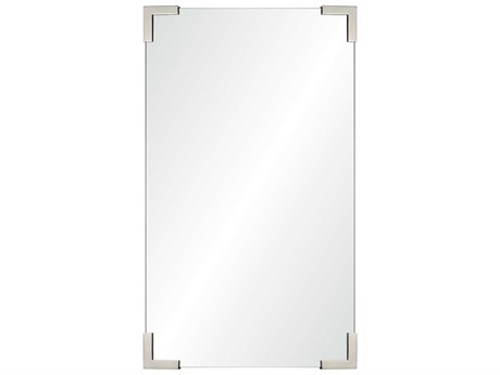 Mirror Home Polished Stainless Steel Rectangular Wall Mirror