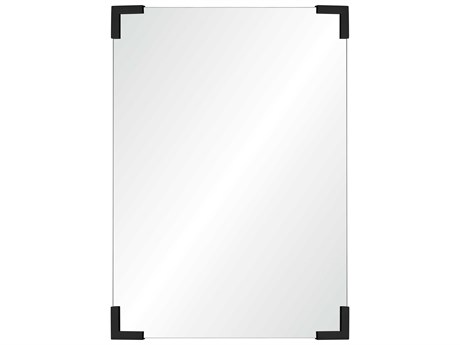 Mirror Home Black Nickel Rectangular Wall Mirror