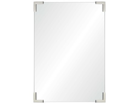 Mirror Home Polished Stainless Steel Rectangular Wall Mirror