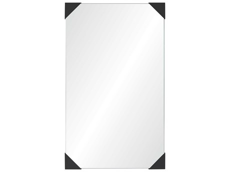 Mirror Home Black Nickel Rectangular Wall Mirror