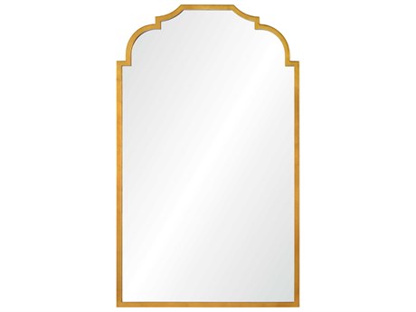 Mirror Home Barclay Butera Distressed Gold Leaf Wall Mirror