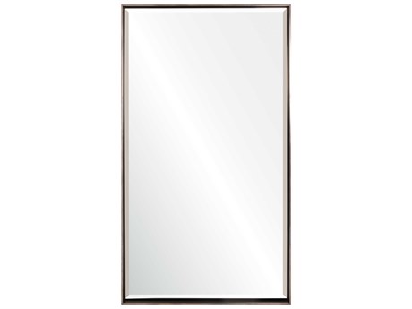Mirror Home Barclay Butera Alloy Gunmetal Rectangular Wall Mirror