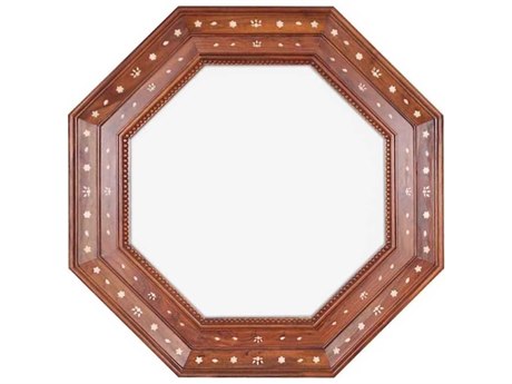 Mirror Home Michael S. Smith Rosewood White Bone Wall Mirror