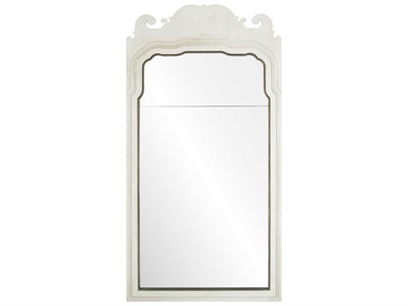 Mirror Home Michael S. Smith Antiqued Painted Gesso Wall Mirror