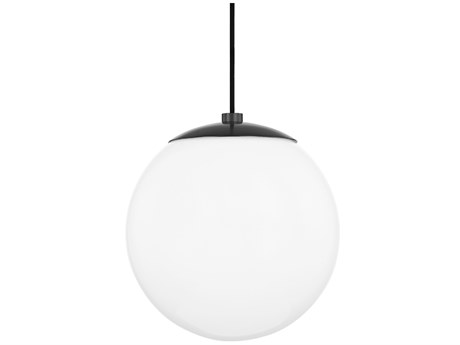 Mitzi Stella 1-Light Old Bronze White Glass Globe Mini Pendant