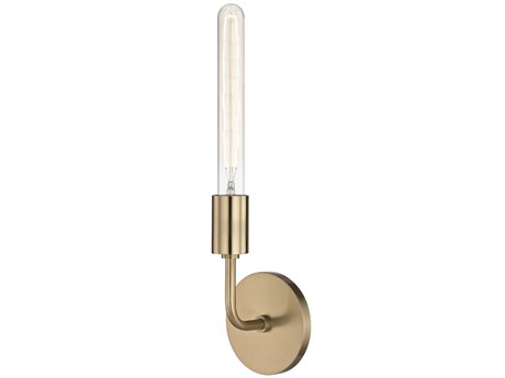 Mitzi Ava 1-Light Aged Brass Wall Sconce