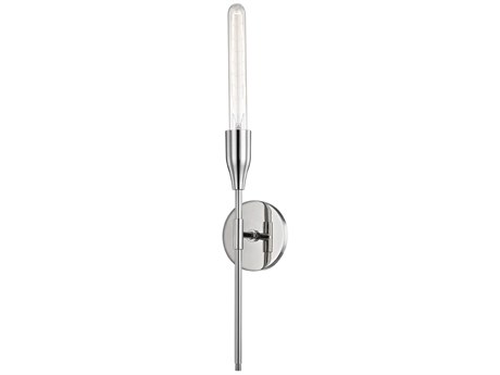 Mitzi Tara 1-Light Polished Nickel Wall Sconce
