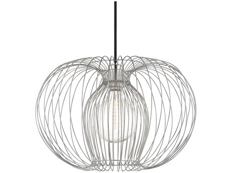 Mitzi Jasmine 1-Light Polished Nickel Pendant