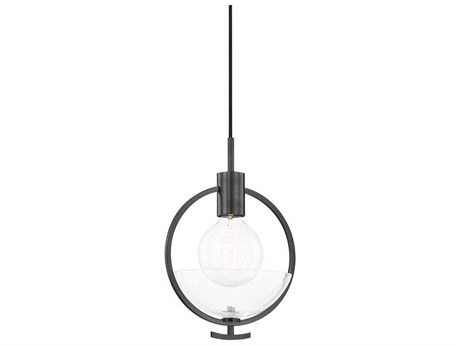 Mitzi Ringo 1-Light Old Bronze Glass Bowl Mini Pendant